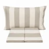 Completo Lenzuola Rigoni beige piazza e mezzo