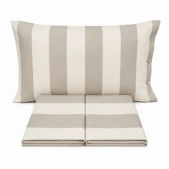 Completo Lenzuola Rigoni beige piazza e mezzo