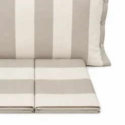 Completo Lenzuola Rigoni beige piazza e mezzo