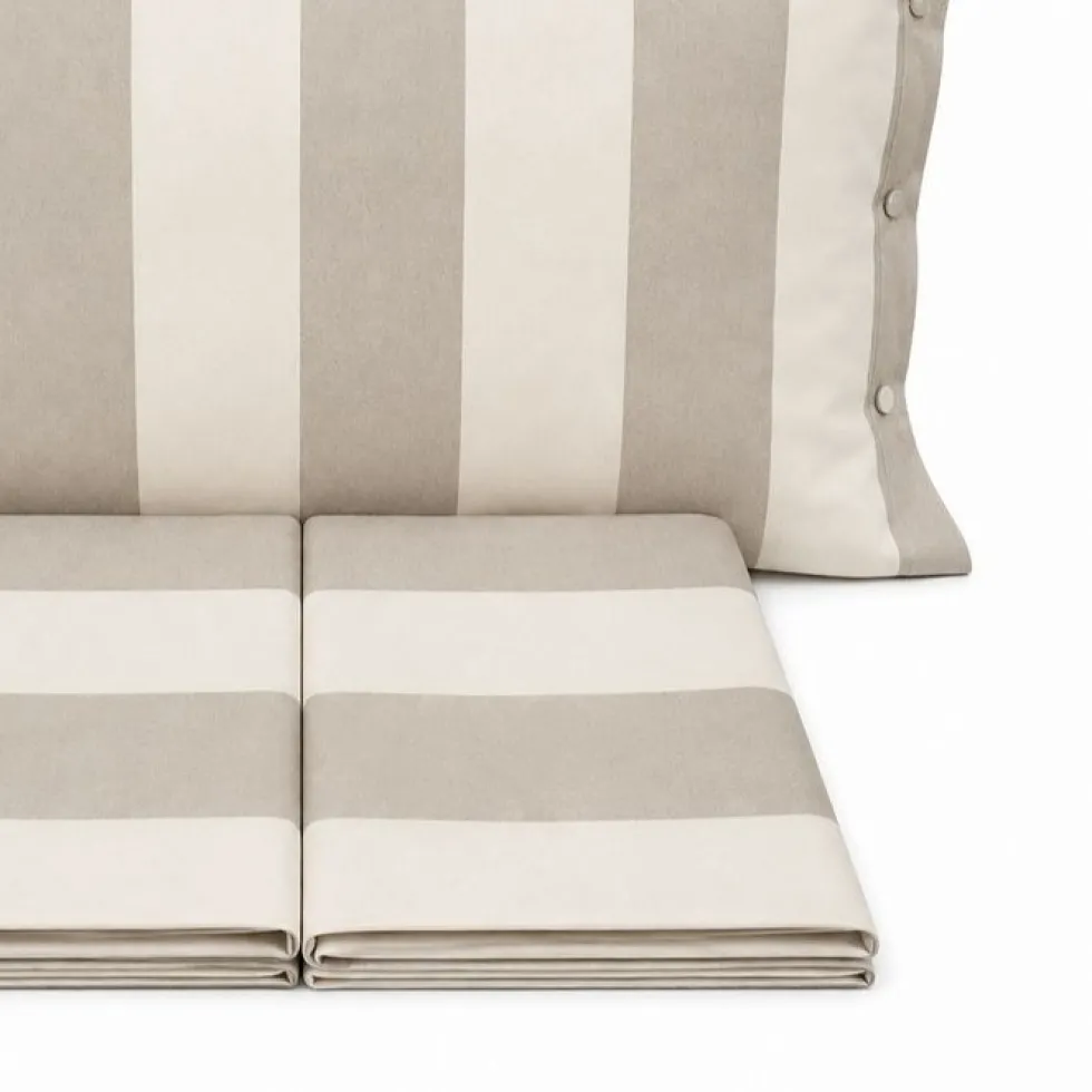 Completo Lenzuola Rigoni beige piazza e mezzo