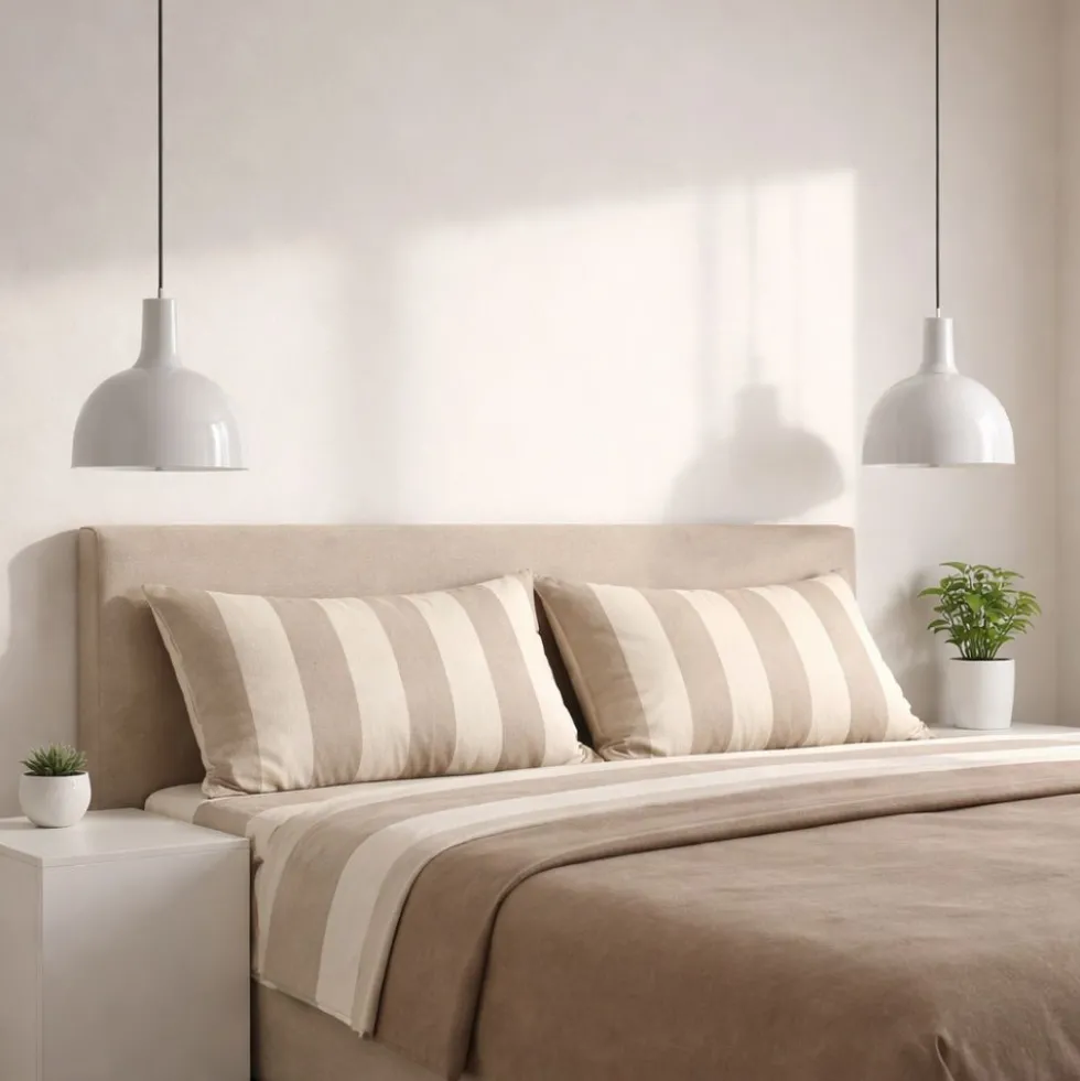 Completo Lenzuola Rigoni beige piazza e mezzo