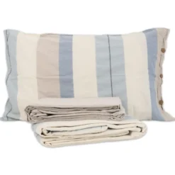 Completo Lenzuola Stone Washed Matilde Denim Matrimoniale
