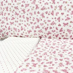 Completo Lenzuola Violette Rosa matrimoniale