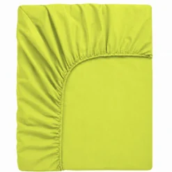 Completo Lenzuola Volant Joli Verde esotico Singolo