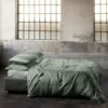 Completo Letto Raso di cotone Mikado Bosco Matrimoniale
