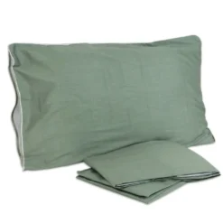 Completo Letto Raso di cotone Mikado Bosco Matrimoniale