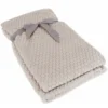 Coperta Bimbo Voile Tortora