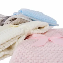 Coperta Bimbo Voile Tortora