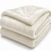 Coperta ecopelliccia Angy panna singola 160 x 210