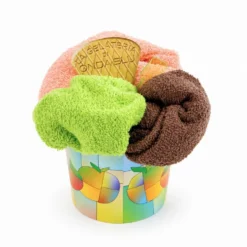 Coppa Gelato Spugna 3 pezzi – Fragola, Pistacchio & Cioccolato