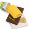 Coppa Gelato Spugna 3 pezzi – Vaniglia, Mango & Cioccolato