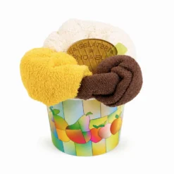 Coppa Gelato Spugna 3 pezzi – Vaniglia, Mango & Cioccolato
