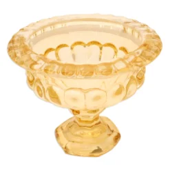 Coppa in Vetro Ambra D. 19.5 x H. 16 cm
