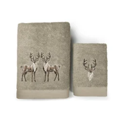 Coppia asciugamani CREOLE Cervinia Beige
