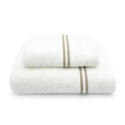 Coppia asciugamani CREOLE City Panna/Beige