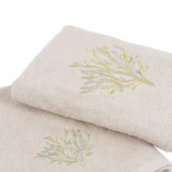 Coppia asciugamani CREOLE Maldive Beige