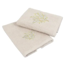 Coppia asciugamani CREOLE Maldive Beige