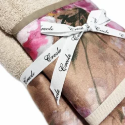 Coppia asciugamani CREOLE Raya Beige