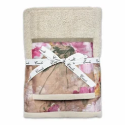 Coppia asciugamani CREOLE Raya Beige
