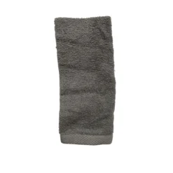 Coppia asciugamani 500 gr Melodie grigio