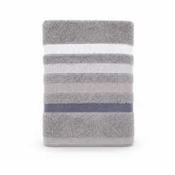 Coppia Asciugamani in spugna Colorful Grigio Antracite