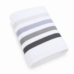 Coppia Asciugamani in spugna Colorful Bianco
