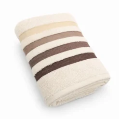 Coppia Asciugamani in spugna Colorful Beige