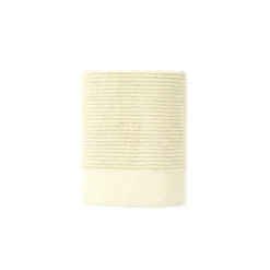 Coppia Asciugamani in Spugna Boutique Crema