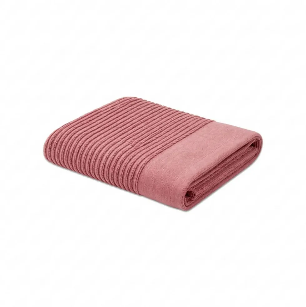 Coppia Asciugamani in Spugna Boutique Rosa