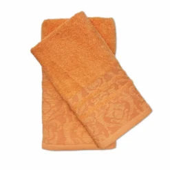 Coppia asciugamani Maste Arancio