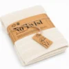 Coppia asciugamani No Twist Crema