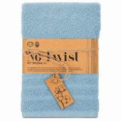 Coppia asciugamani No Twist Opale