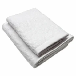 Coppia asciugamani Pop Corn Bianco