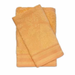 Coppia asciugamani Quil Arancio