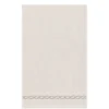 Coppia asciugamani Ricamati Loft Panna