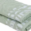 Coppia asciugamani Spugna Jacquard Rith Salvia