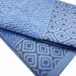 Coppia asciugamani Wilson Blu