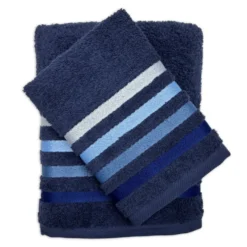 Coppia asciugamani Zeus Blu Navy