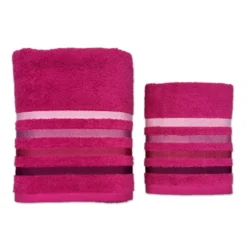 Coppia asciugamani Zeus Fucsia