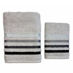 Coppia asciugamani Zeus Grigio Chiaro