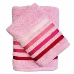 Coppia asciugamani Zeus Rosa