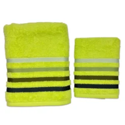 Coppia asciugamani Zeus Verde Acido