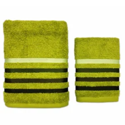Coppia asciugamani Zeus Verde Oliva