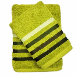 Coppia asciugamani Zeus Verde Oliva