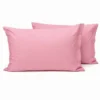 Coppia Federe con bottoni Rosa
