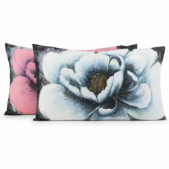 Coppia Federe Decoration Disegno 07 Maxi Fiori