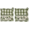 Coppia presine foglie