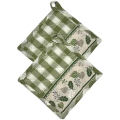 Coppia presine foglie