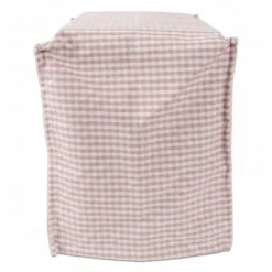 Copriaffettatrice in Cotone Quadretto piccolo Rosa