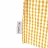 Copriaffettatrice in Cotone Quadretto piccolo Giallo